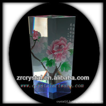 Beau vase en cristal L015